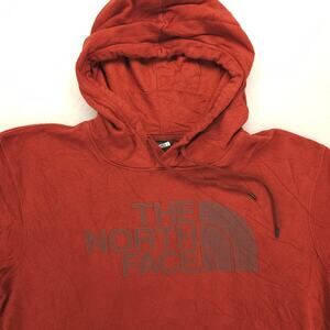 The North Face Casual Long Sleeve Pullover Hoodie Mens Size Extra Large XL Red
